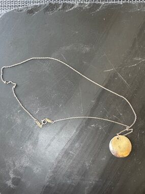 Tiffany & Co.  Round Disc Necklace